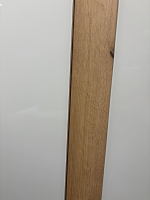 Musterring - Schlafzimmer Sala 2 0 Schrank Front Glas Weiß Korpus Eiche Bianco Bett Kopfteil Und Korpus Holz Füße Schiefer Grau - 2