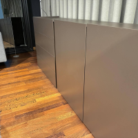 Interlübke - Sideboard Jorel Lack M10 Bronze Metallic Abdeckplatte Lack M10 Bronze Metallic - 9