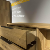 Wöstmann - Highboard Cortona Wildeiche Massiv Soft Gebürstet Inkl. Beleuchtung - 6