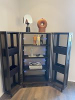 Culti Shakkai - Badezimmerschrank Cube Grau Und Schwarztöne - 10