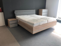 Nolte - Schlafzimmer Horizont 110 Concept Me 500 Alegro 2 Sonoma Eiche Nachbildung Glas Seidengrau - 9