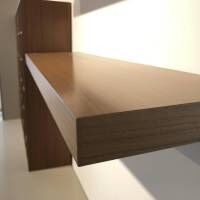 Ligne Roset - Regalwand Book & Look Grau Holz Lackiert - 4