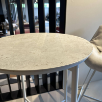 Solpuri - Bartisch Napoli Platte Dekton Sabbia Inklusive Barhocker Chill Stoff Diamond Calcutta Marble Beige - 5