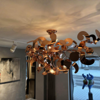 Brand van Egmond - Kronleuchter Kelp Chandelier Oval 013 Kupfer 140 - 2
