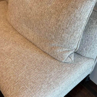 Molteni & C - Ecksofa Paul Stoff WI226 William Seil Beige Gestell Metall Zinnfarbig Anthrazit - 3