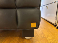 Wittmann - Kubus Sessel Limited Edition 28/115 Leder L3 Basalt Grau - 3