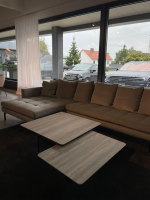 Contur - Couchtisch Cena Tischplatte Keramik Marble Gestell Metall Schwarz - 7
