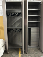 Porro - Kleiderschrank Storage Piana Grau Beige - 2