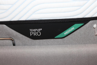 Tempur - Bett Relax 180x200 Stoff Ash Grau mit Lattenrost und 2 Matratzen - 5