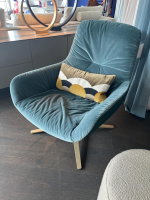 Freifrau - Sessel Leya Lounge Chair Stoff Bezug Spritz Acqua Rücken Stoff Vidar mit Wippmechanik - 2