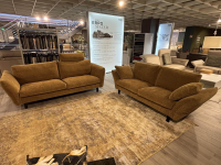 Erpo - Garnitur Classic 970 Stoff Osino 2037.68 Gelb 2 Sofas - 3
