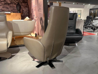 De Sede - Elektrosessel Skye Leder Living Truffle Braun 6 Sternfuß Hochglanz Verchromt - 4