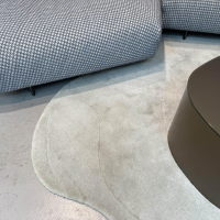 Ligne Roset - Teppich 230x270 Gavrinis 3 Wolle Grey Blue Grau Blau Handgetuftet - 4
