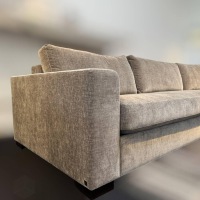 Bielefelder Werkstätten - Sofalandschaft Inspiration Stoff BEN BW1804-323 Beige Braun Holzfuß Standard Schwarz Gebeizt - 3