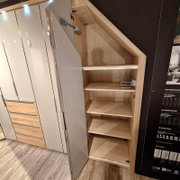 Nolte - Eckkleiderschrank Nika Seidengrau Sonoma Eiche Horizont 100 - 4