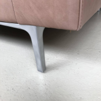 De Sede - Sofa DS49/02 Naturale Noce Füße Metall mit 4 Kissen - 11