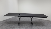 JOOP! - Esstisch 5553 2E Ausziehbar Platte Asteiche Echtholzfurnier Gestell Metall Stahlgrau - 3