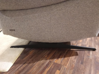 himolla - Sofa MS 1018 Stoff 20 Pura Simple Grau Metallkufe Anthrazit Mit Elektrischer Funktion - 10
