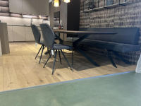 Anrei - Seating group Vivo Leather Nubuk Black Frame Matt Black Without table - 3