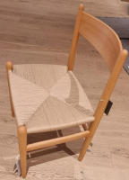Carl Hansen & Søn - Stuhl CH36 Buche geölt, Sitzfläche Natur Geflecht - 4