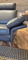 Erpo - Ecksofa CL 990 Leder 42.059 Anthrazit Füße Verchromt mit Fußablage - 9