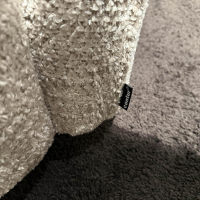 Contur - Trapezsofa Motone Stoff Lyon 170 Beige Füße Kunststoff Schwarz Mit Verstellung Inklusive Kissen - 8