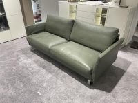 Erpo - Sofa Classics  CL990 R Leder 170 163 Olive Grün Kufe Metall - 11