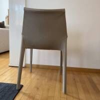 Molteni & C - 4er-Set Stühle OSE1 Nubukleder Beige - 6