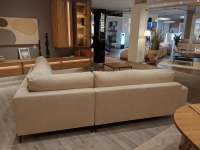 Raum.Freunde - Ecksofa CRF Janne Stoff 8 Yelda Natur Beige Füße Metall 908 Schwarz Matt - 7