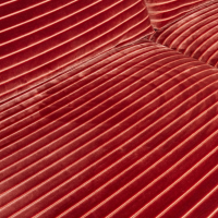 IP Design - Sofa Loop 2/75 Stoff Glory IP1791-262 Rot Füße Rot - 7