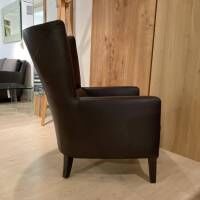 Werther - Sessel Premio Braun Leder L7038D Silk Braun - 7