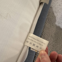 Schramm - Boxspringbett Gala Rahmen 28M 3B Stoff Nils 440 Sky Grau Blau Kopfteil Quadro  Füße Eiche Wenge Inklusive 2 Matratzen Emotion - 10