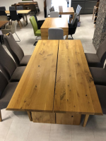Henke - Esstisch Modell EBT 200 Wildeiche Massiv Geölt - 3