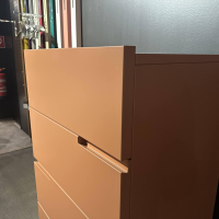 Eigene Herstellung - MARKE Morassutti ANLEGEN // Kommode Lack Matt Mattone M043 Rot Orange - 6