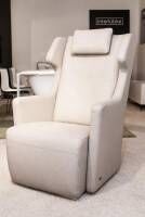 Rolf Benz - Sessel 5200 Leder Beige Mit Hocker - 11