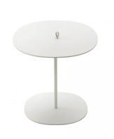Paola Lenti - Beistelltisch Strap Ø 50  Avorio Elfenbein - 7
