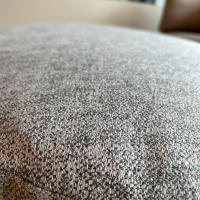 Fischer Möbel - Sofa Aura Outdoor Stoff Chartes Drizzle J348 Grau Gestell Edelstahl Dark Bronze Matt Pulverbeschichtet Inklusive Hocker - 10