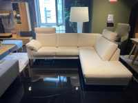 Erpo - Ecksofa Classics CL500 Stoff Prestige 1150 33 1150 Weiß Metallfuß 575 Silber - 4