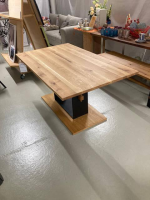 Gradel - Esstisch Pato Eiche Massiv Natur Geölt - 6