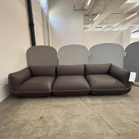 COR - Sofa Jalis 21 Leder 246 Schoko Grau Braun Nahtband 5095 Kitt - 4