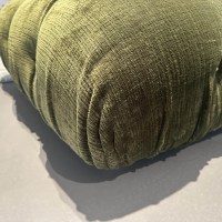 B&B Italia - Sofa Camaleonda Stoff 400 Enia Olivgrün Extra Grün Füße Buchenholz Natur Inklusive Hocker - 5