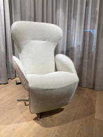 Jori - Relaxsessel Daydreamer Medi Stoff F2a Leder Nubuck Cream Grau Beige Mono-Move - 3