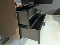 B&B Italia - Kommode Eucalipto Spiegel Bronzefarben Acrylharzbezug mit Beleuchtung - 4