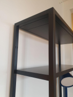 Desalto - Regal Helsinki 489 Metall Schwarz Pulverbeschichtet Mit 4 Fachböden - 2