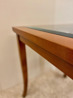 Selva - Lampentisch 3183 MM Platte Glas Gestell Französischer Kirschbaum Handgewachst Und Handpoliert - 3