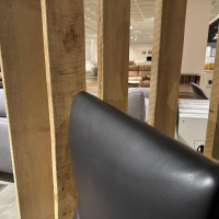 Jori - Sessel Brainbuilder JR-7760 Mono Move Medi Leder Celia Nero Schwarz 5 Stern Fuß Ellipse Schwarz Lackiert - 3