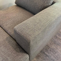 Walter Knoll - Sofa Living Landscape 755 Stoff  Lucia Farbe Moonlight Grau Grün Sockel Buche Lackiert Schwarz Inkl. Comfortkissen - 8