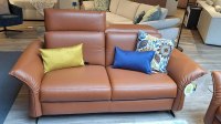 Rom - Garnitur Adora Leder Montana Cognac 2 Sofas - 3