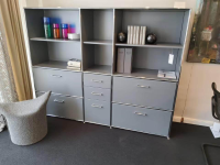 Dauphin - Highboard Bosse Vulkangrau MDF Laminiert - 4