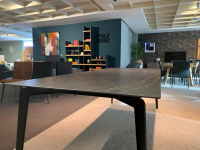 WK Wohnen - Esstisch Tischplatte Keramik Dekton2 D2332 Laurent Gestell Verkehrsschwarz - 5